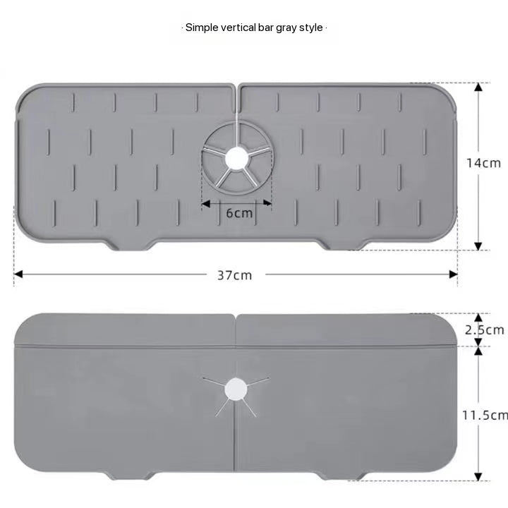 KitchenFlex™ Minimalist Silicone Sink Splash Guard